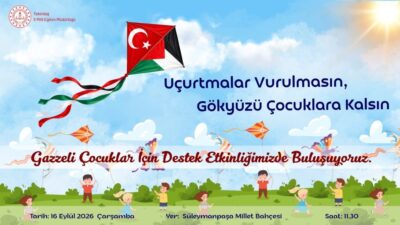 Çocukların barış, umut ve güven içinde yaşayabildiği bir dünya dileğiyle;