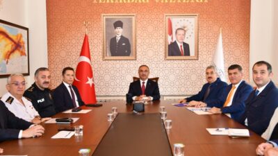 Tekirdağ valisi Sayın Recep Soytürk başkanlığında üniversite öğrencilerinin ulaşıma erişiminin