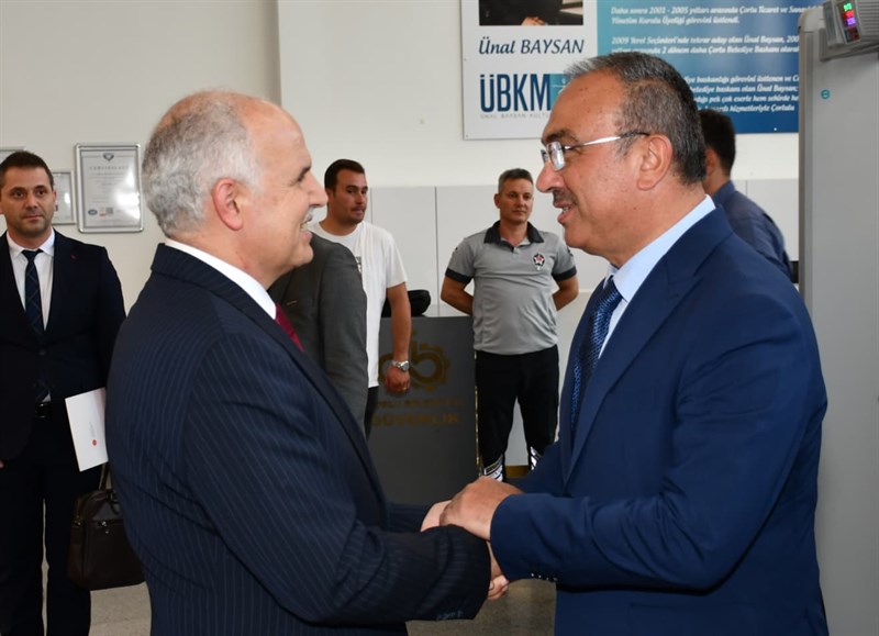 Tekirdağ valisi Sayın Recep Soytürk, Çorlu İlçe Müftülüğü tarafından Mevlid-i