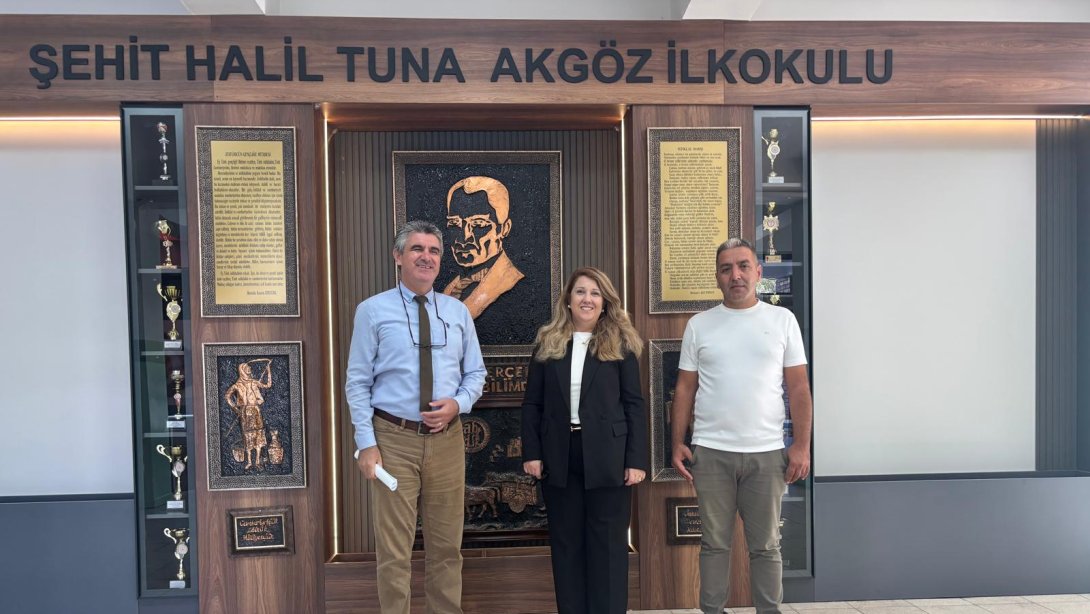 Şube Müdürlerimiz Bahar Yonucu ve Bilge Can, ilçemiz Şehit Halil
