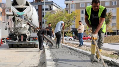 Kentimiz genelinde bulunan park ve yeşil alanlarda revize çalışmalarının devam