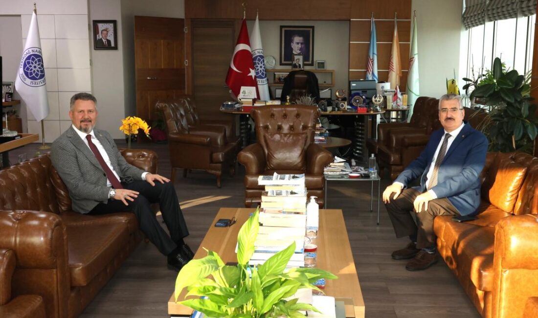 Ak Parti Tekirdağ Milletvekili Mestan ÖZCAN, NKÜ Üniversitesi Rektörü Prof.