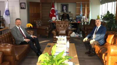 Ak Parti Tekirdağ Milletvekili Mestan ÖZCAN, NKÜ Üniversitesi Rektörü Prof.