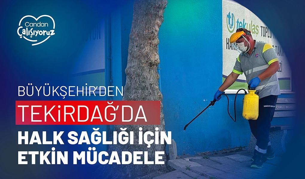 Tekirdağ Büyükşehir Belediyesi, vatandaşların günlük yaşamını kolaylaştıran hizmetlerini toplu ulaşım