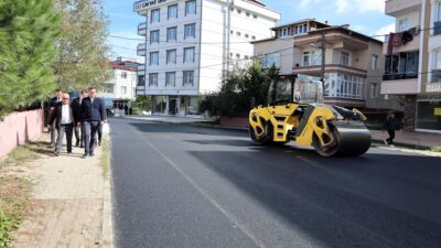 Çerkezköy Belediyesi tarafından kentimiz genelinde başlatılan kapsamlı sıcak asfalt çalışmaları