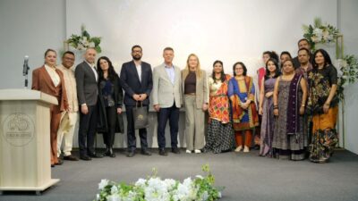 Çorlu Belediyesinin ev sahipliğinde sinemaseverlerle buluşan Hindistan Film Festivali, renkli