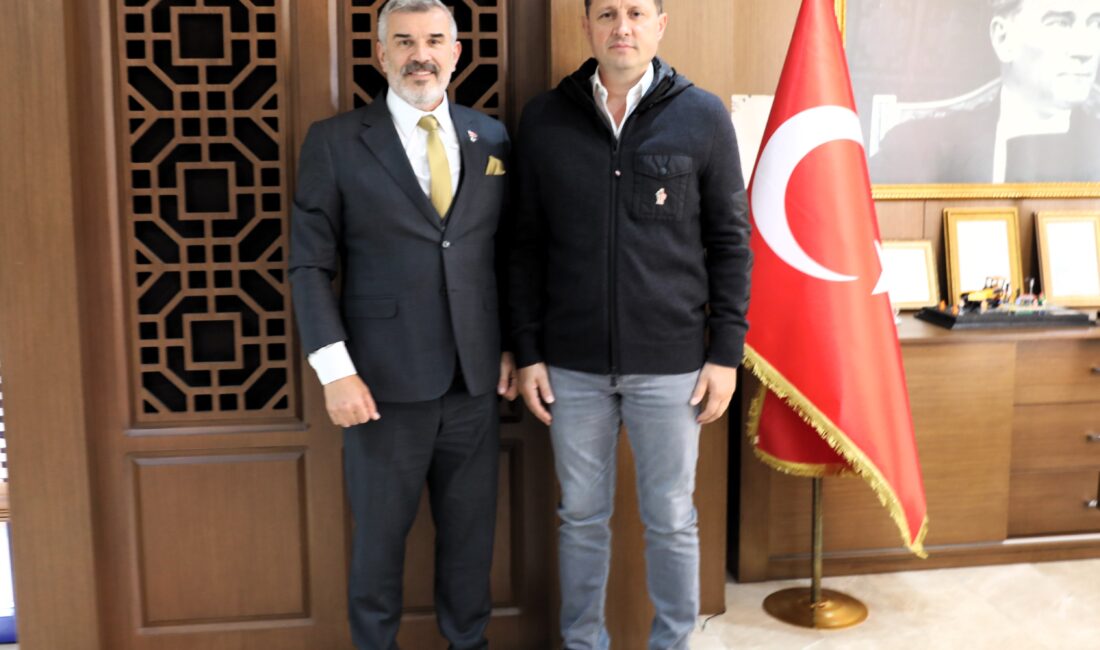 ÇTSO BAŞKANI AHMET ÇETİN’DEN ZİYARET Çerkezköy ve Ticaret Odası Başkanı