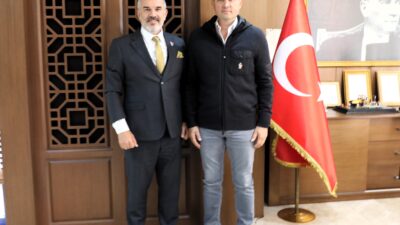 ÇTSO BAŞKANI AHMET ÇETİN’DEN ZİYARET Çerkezköy ve Ticaret Odası Başkanı
