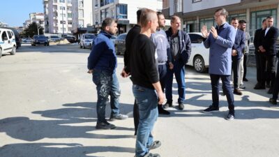 Çerkezköy Belediyesi tarafından Gazi Osman Paşa Mahallesi Efendioğlu Sokak ile