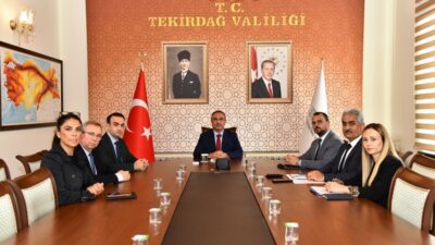 Tekirdağ valisi Sayın Recep Soytürk başkanlığında İl Sağlık Müdürü Uzm.
