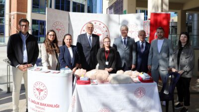 Tekirdağ İl Sağlık Müdürlüğü tarafından ani kalp durmalarına hızlı müdahale