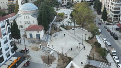 ÇerkezköyBelediyesi tarafındanVeliköyMahallesi’nde yapımı devam eden Veliköy Mahallesi Hürriyet Meydanı Kentsel