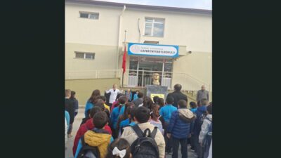 Süleymanpaşa İlçe Millî Eğitim Müdürü Fahri Kırmızı, Cafer Tayyar İlkokulu’nda