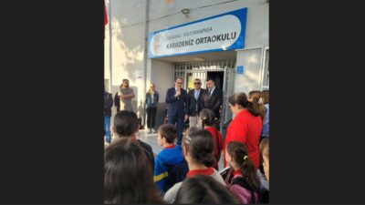 İlçe Millî Eğitim Müdürü Fahri Kırmızı, ilçemiz Karadeniz Ortaokulunda düzenlenen