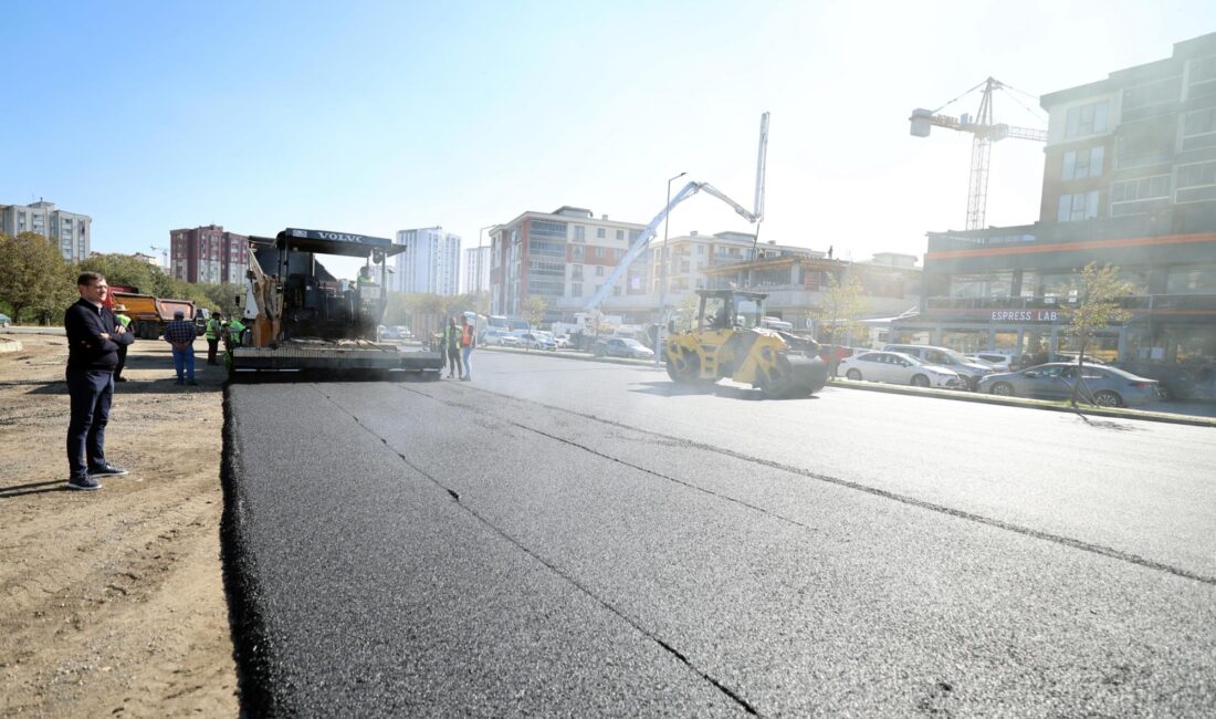 Çerkezköy Belediyesi’nin kent genelinde sürdürdüğü üstyapı çalışmaları kapsamında, Cumhuriyet Mahallesi