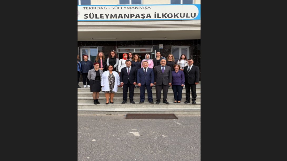 “Kod Haftası Farkındalık Etkinlikleri ” kapsamında ilçemiz Süleymanpaşa İlkokulunu Şube