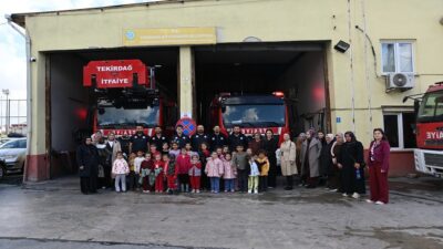 Tekirdağ Büyükşehir Belediyesi Kapaklı Sosyal Yaşam Merkezi’nde eğitim gören minik
