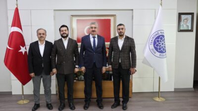 Haber 22 Ekim 2026, Perşembe REKTÖRÜMÜZE ZİYARET Türkiye Gençlik Vakfı