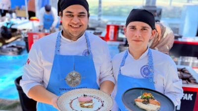 Uluslararası Edirne Gastronomi Festivali kapsamında düzenlenen yarışmalarda, Tekirdağ NKÜ Şarköy