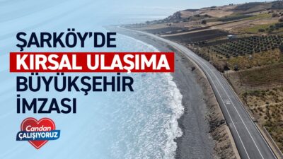 Tekirdağ Büyükşehir Belediyesi, Şarköy’de Uçmakdere’den Şarköy’e uzanan 33 kilometrelik güzergâhın