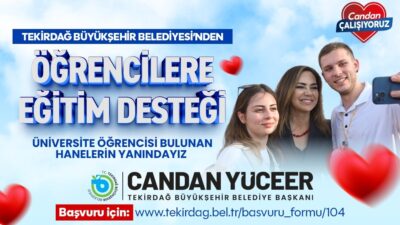 Tekirdağ Büyükşehir Belediyesi, eğitimde fırsat eşitliğini güçlendiren sosyal belediyecilik anlayışıyla