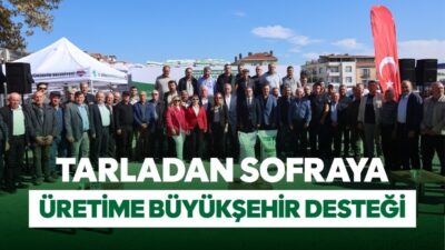 Tekirdağ Büyükşehir Belediyesi, tarımsal üretimi güçlendirmek, hayvancılıkla uğraşan yetiştiricilerin maliyetlerini