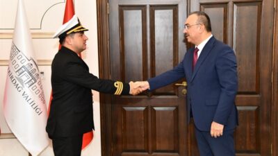 29 Ekim Cumhuriyet Bayramı kutlama etkinlikleri kapsamında Deniz Kuvvetleri Komutanlığına