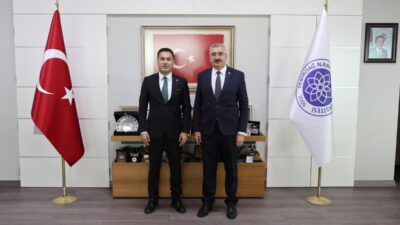 Tekirdağ Adalet Komisyonu Başkanı Erhan OBUT, NKÜ Üniversitesi Rektörü Prof.