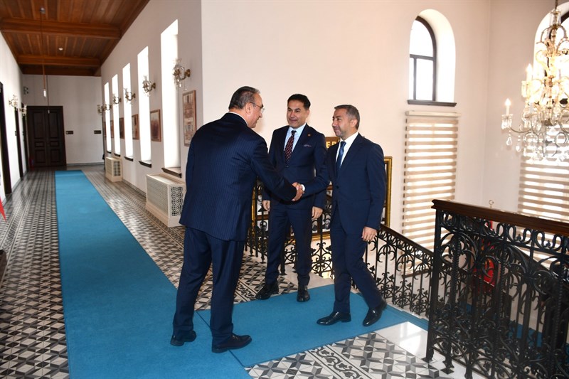 Tekirdağ Adalet Komisyonu Başkanı Erhan Obut ve Tekirdağ Bölge Adliye