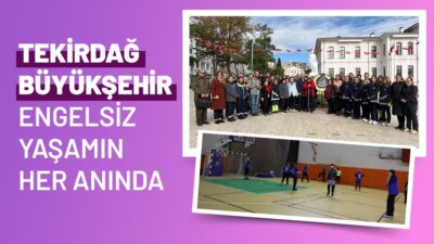 Tekirdağ Büyükşehir Belediyesi, 15 Ekim Dünya Beyaz Baston Görme Engelliler