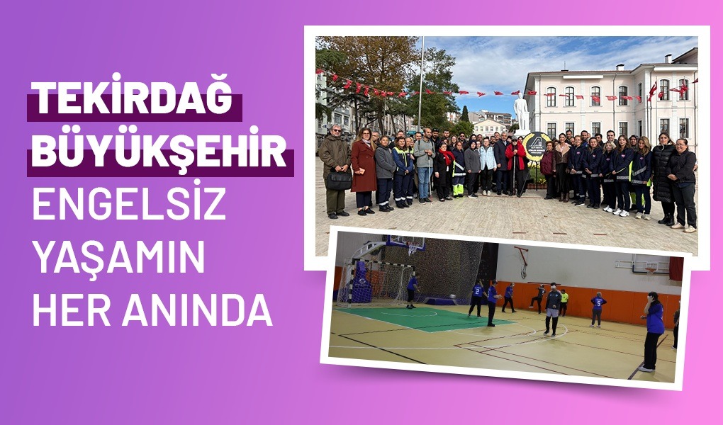 Tekirdağ Büyükşehir Belediyesi, 15 Ekim Dünya Beyaz Baston Görme Engelliler
