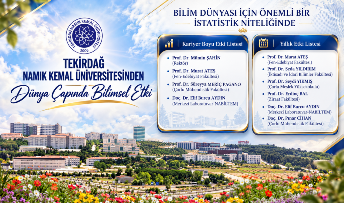 Her yıl Stanford Üniversitesi’ndeki bilim insanları tarafından düzenlenen prestijli liste,