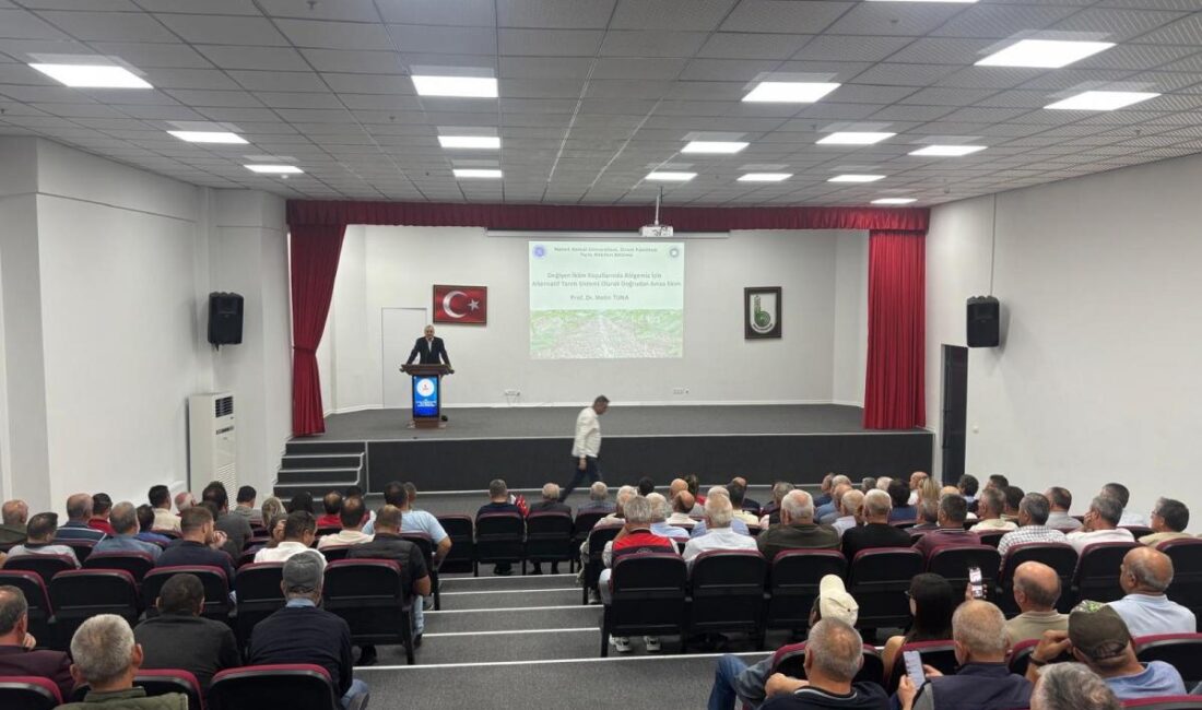 Tekirdağ Namık Kemal Üniversitesi Ziraat Fakültesi öğretim üyelerinin birlikte hazırlamış