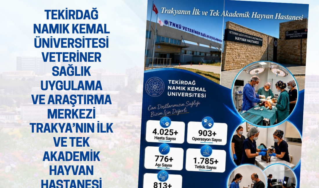 Tekirdağ Namık Kemal Üniversitesi Veteriner Sağlık Uygulama ve Araştırma Merkezi,