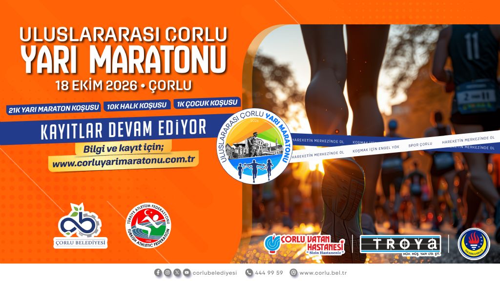 Çorlu Belediyesi, kentin spor kenti kimliğini güçlendirecek tarihi bir organizasyona