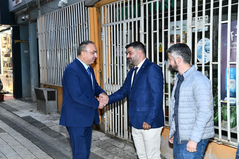 Tekirdağ valisi Sayın Recep Soytürk, Süleymanpaşa Basın Mensupları Derneği tarafından