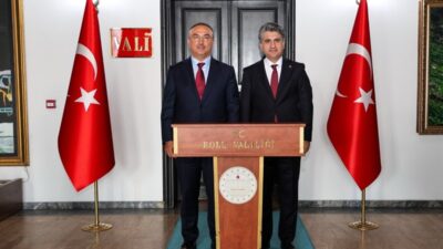 Tekirdağ valisi Sayın Recep Soytürk, Bolu Valisi Sayın Abdulaziz Aydın’ı