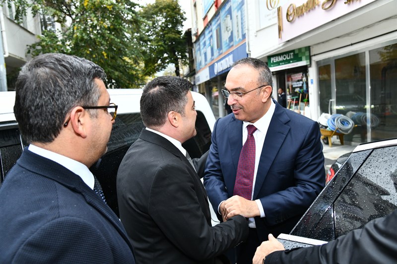 Tekirdağ valisi Sayın Recep Soytürk, Malkara ilçemiz ziyaretleri kapsamında Malkara