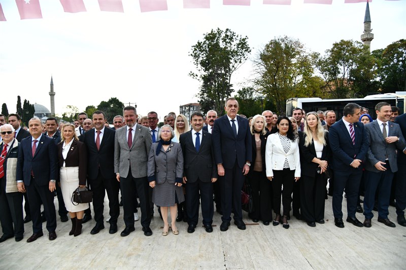 Vali Vekili Mustafa Çek, 19 Ekim Muhtarlar Günü münasebetiyle Tekirdağ