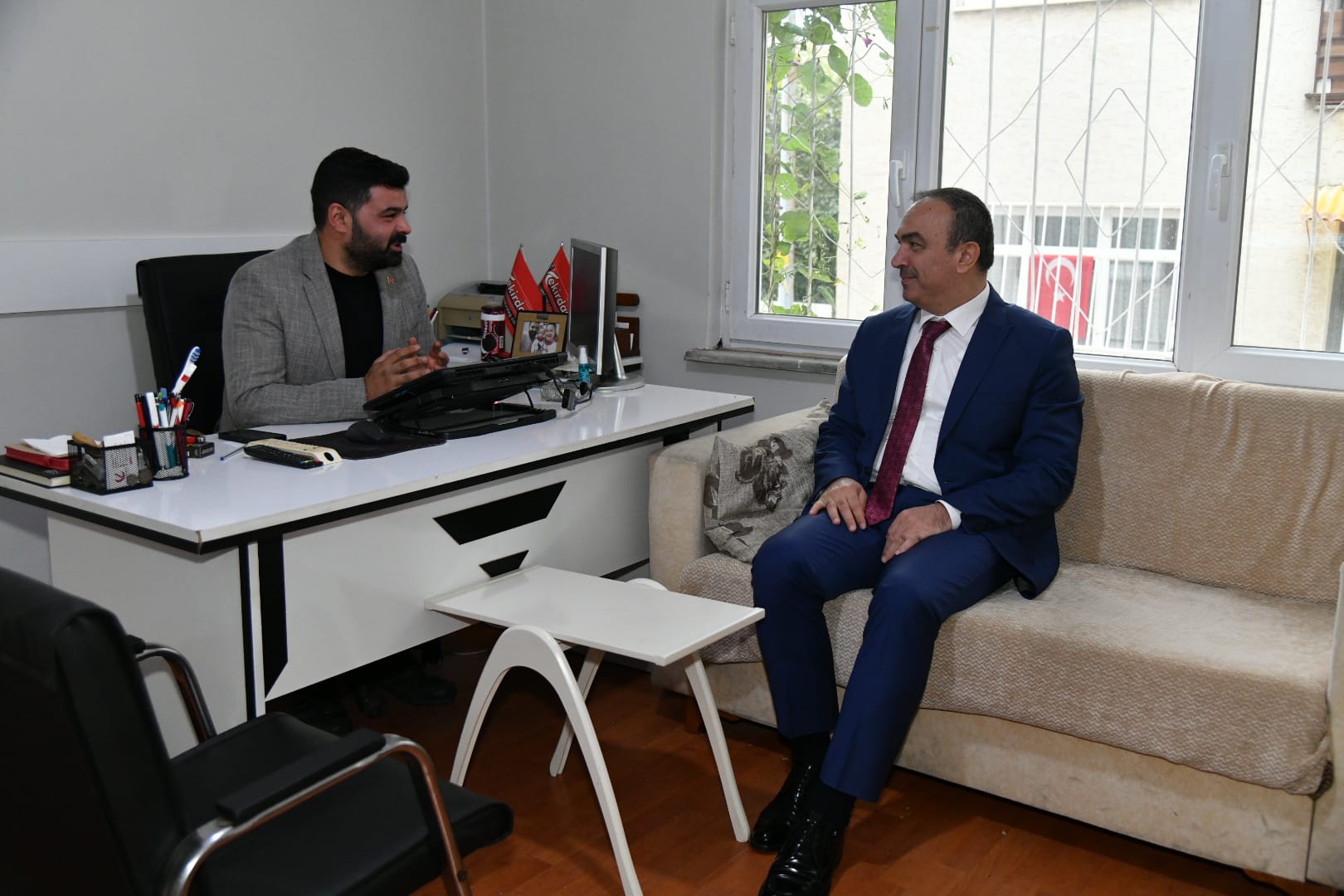 Tekirdağ Valisi Recep Soytürk, Süleymanpaşa Basın Mensupları Derneği'ne İade-i Ziyaret