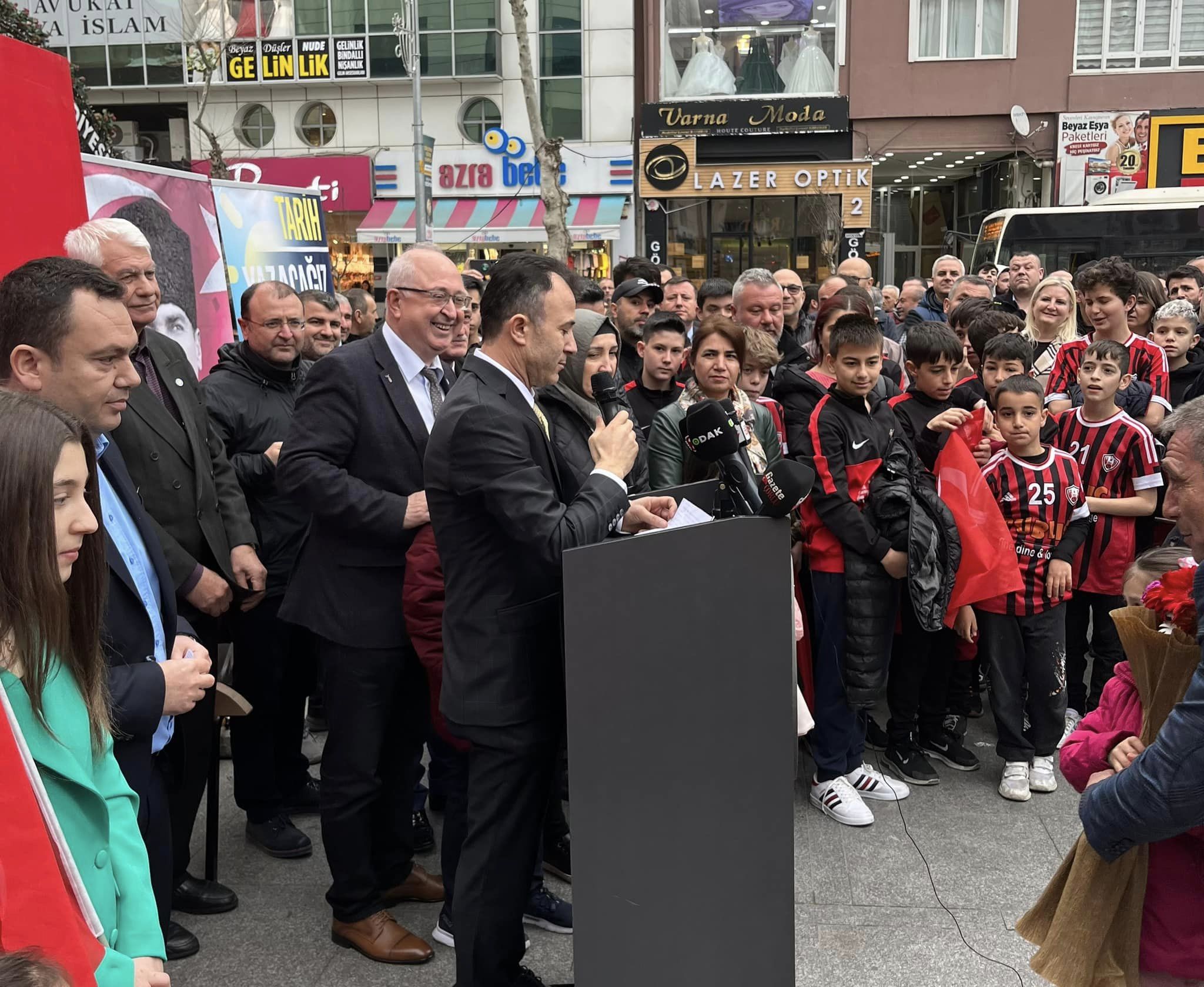 İYİ Parti Tekirdağ Milletvekili Aday adayı Ramazan Yaman Çorlu’da yüzlerce