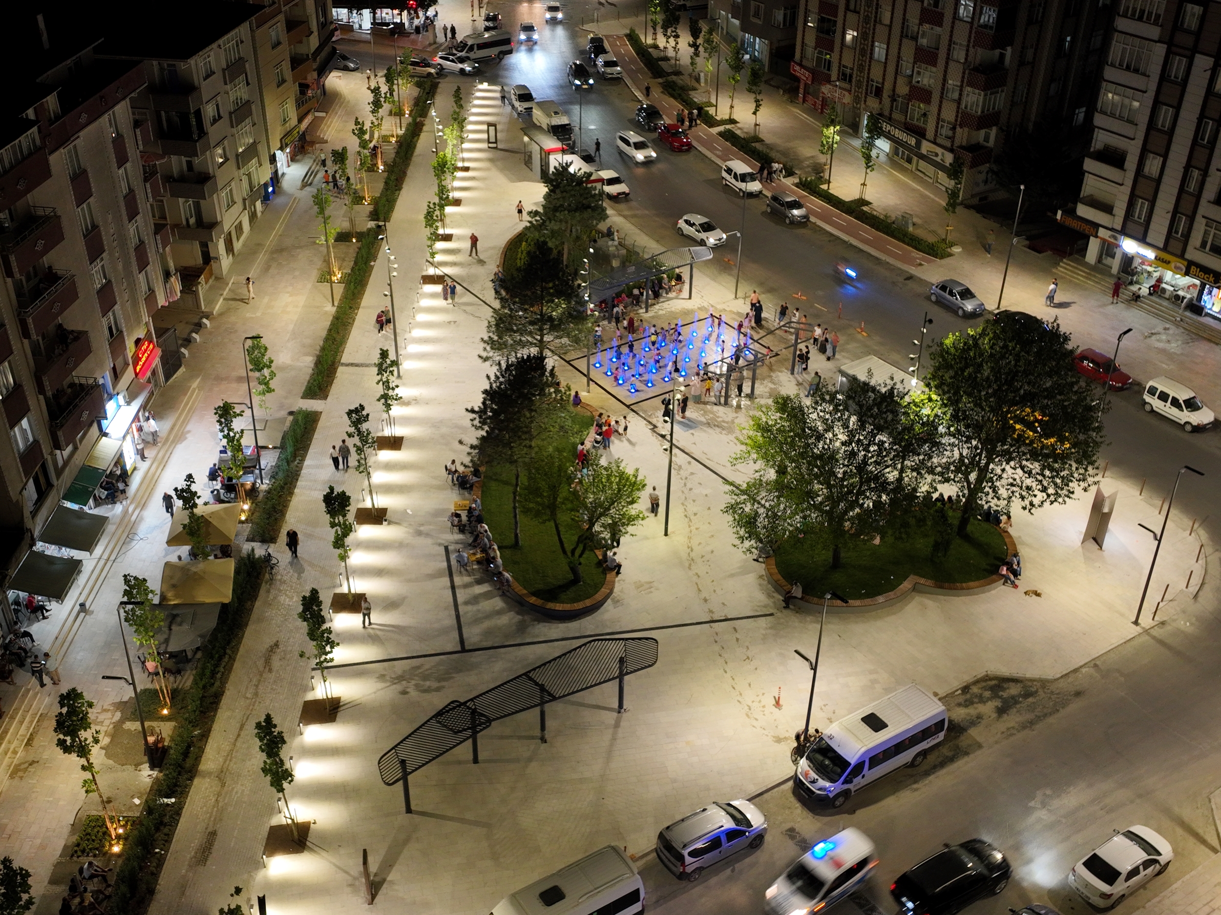 Atatürk ve Öztrak Caddeleri Kentsel Tasarım ve Peyzaj Uygulama Projesi