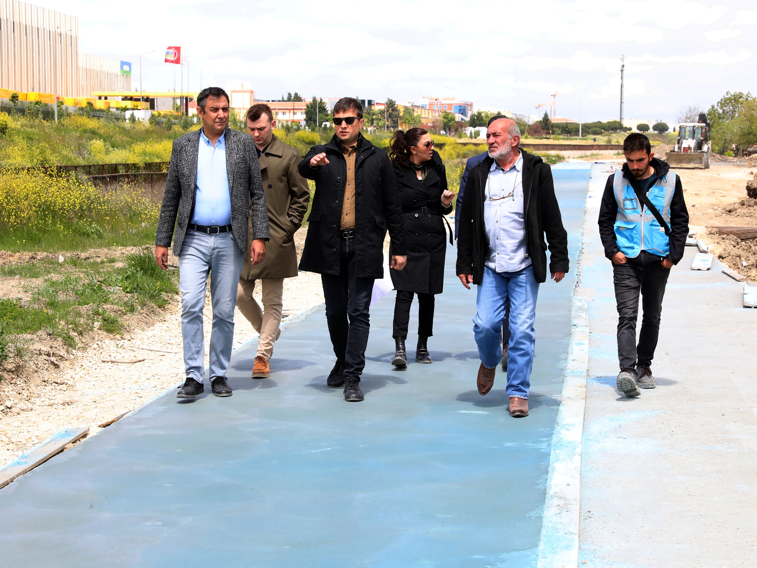 Tekirdağ Büyükşehir Belediyesi tarafından Kavakdere yanında yapımına başlanan Kavakdere Yanı