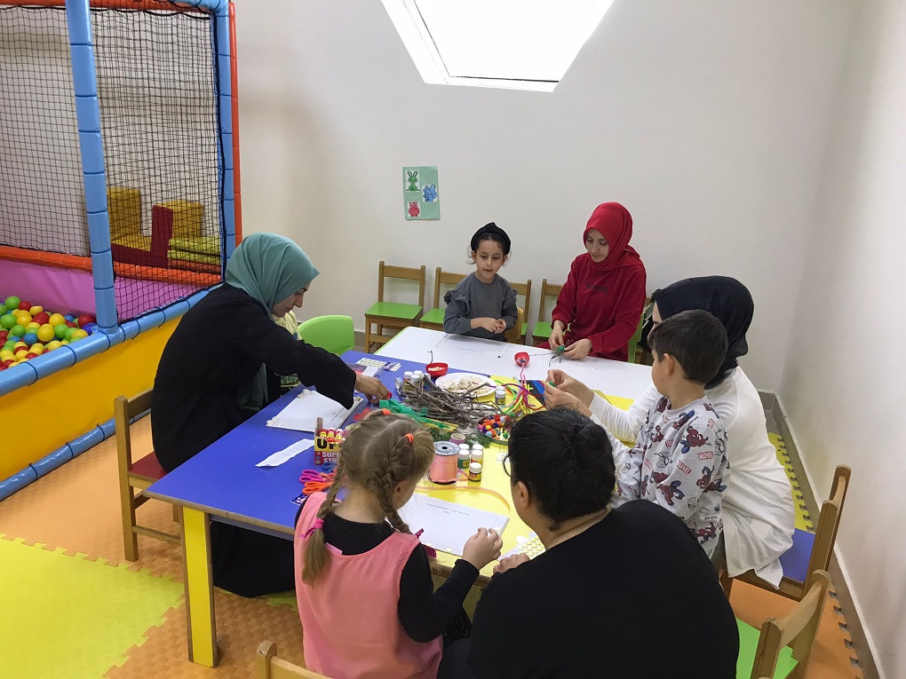 Çocuklar Anneleri ile Etkinlik Yaptılar Altyapı ve üstyapı çalışmaları ile Tekirdağ’ın çehresini değiştiren ve dev