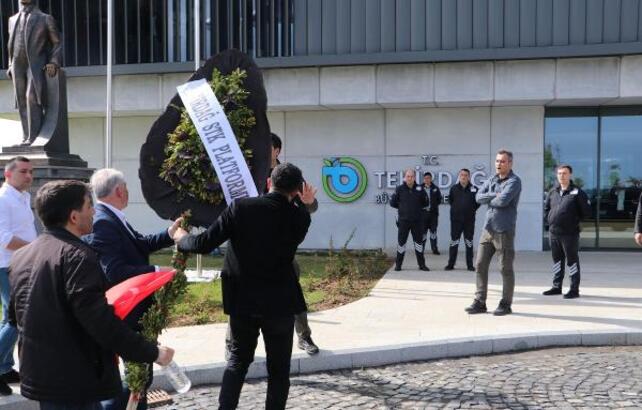 Tekirdağ Sivil Toplum Kuruluşları Platformu, Büyükşehir Belediyesi'nin otellerde misafir ettiği depremzedelere