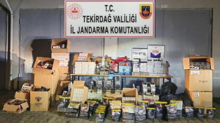 Tekirdağ’da 87 Bin 740 Makaron Ele Geçirildi Tekirdağ'ın Kapaklı ilçesinde jandarmanın düzenlediği operasyon 87 bin 740 makaron