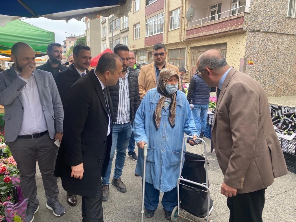 CHP Tekirdağ Milletvekili İlhami Özcan Aygun Tekirdağ’ın Süleymanpaşa ilçesi Çınarlı