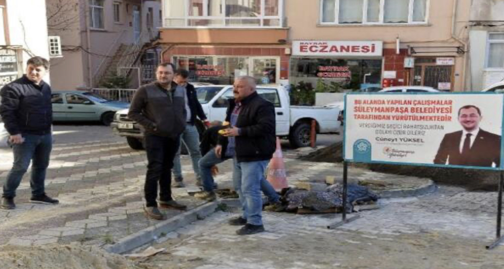 Tekirdağ Süleymanpaşa Belediyesi Fen İşleri Müdürlüğü, geçen yılda toplam 488