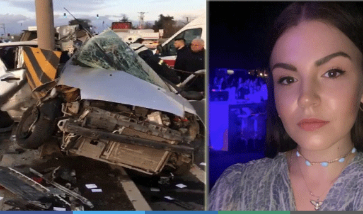 Tekirdağ’ın Marmaraereğlisi ilçesinde TIR’ı geçmek isterken arkasından gelen otomobilin çarpması