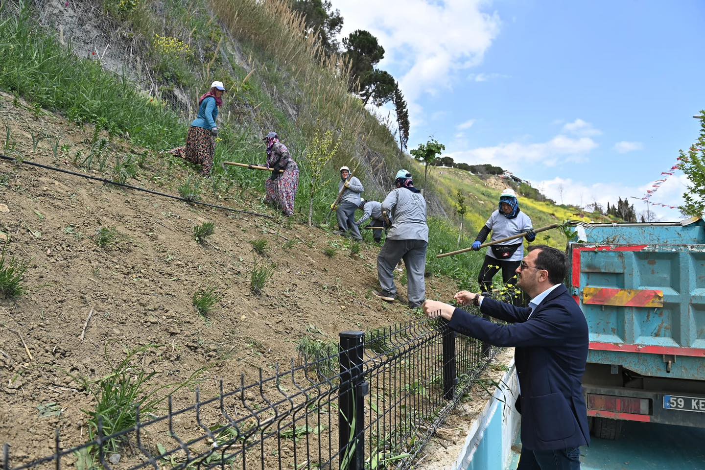 Alkaya Paşa Sahili Yaza Hazırlanıyor Süleymanpaşa Belediyesi tarafından, Cumhuriyet Mahallesi’nde hayata geçirilen ve hafta sonları